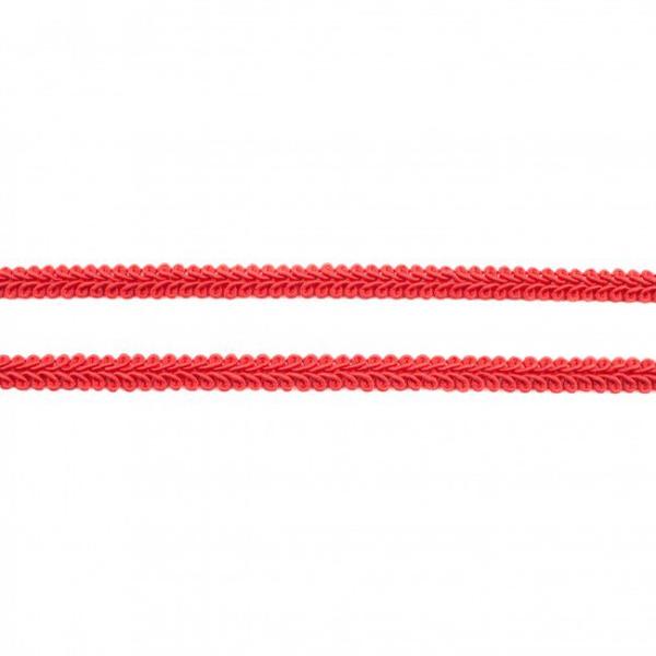 Posamentenborte 10mm breit Rot
